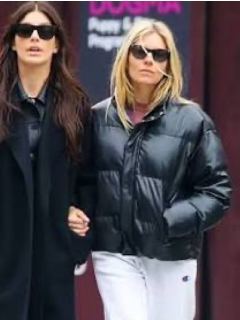 MOTHER Black Puffer Jacket